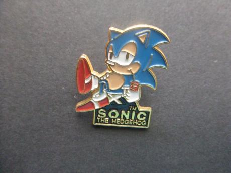 Sonic the Hedgehog drinkend